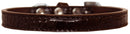 Dog, Puppy & Pet Designer Croc Collar, "Wichita Plain 1/2" Wide"