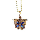 BUTTERFLY MESSAGE Charm - Tumbler Handle Charm