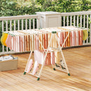 72.5 Inches Clothes Drying Rack with Height Adjustable Wings