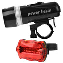 Universal Front Rear Bike Light Set IPX5 Water-Resistant Bike Headlight Taillight Tool-Free Mounting Quick Release