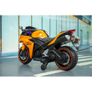 Kids Motorcycle 12V Motorcycle For Kids 3 4 5 6 Years Boys Girls 12v7ah Kids Motorcycle Ride On Toy With Training Wheels Manual Throttle Drive By Hand Lighting Wheels