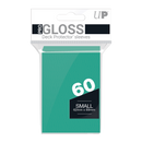 Ultra PRO: Small 60ct Sleeves - PRO-Gloss (Aqua)