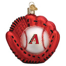 Diamondbacks Baseball Mitt Ornament