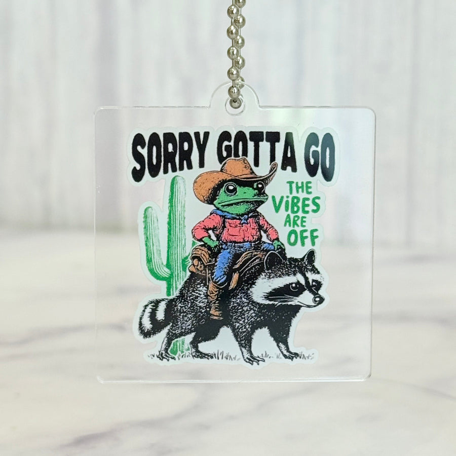 The Vibes are Off Charm- Tumbler Handle Charm