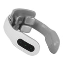 4 Head EMS Neck Massager with Heat Cordless Cervical Neck Massager EMS Neck Massager with 6 Modes 20 Intensity Levels Remote Control Voice Prompt