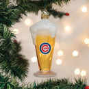 Cubs Glass Of Beer Ornament