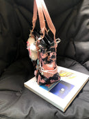 Sub-culture Girl Plush Bone Cross Handbag