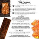 Polynesian Lava Glass Dice Set - Dice Around the World Collection