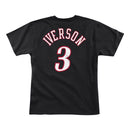 Allen Iverson Philadelphia 76ers Mitchell & Ness 1997 Name & Number T-Shirt