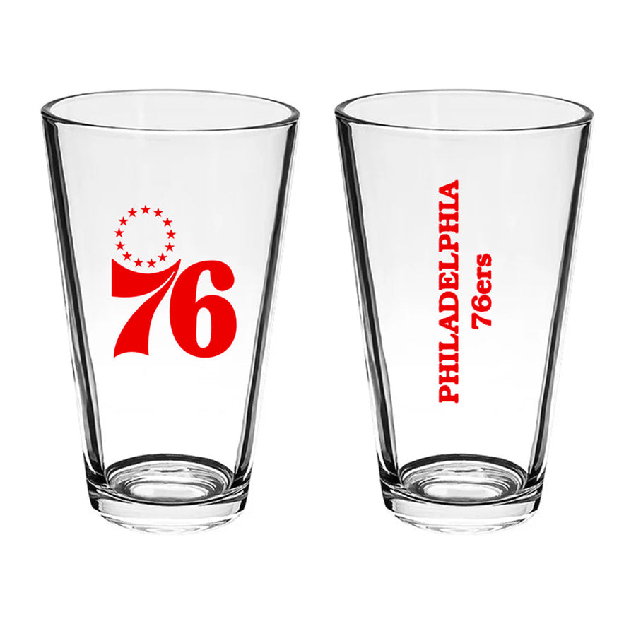 Philadelphia 76ers Game Day Pint Glass