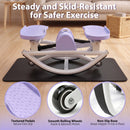 Compact Swing Stepper with Resistance Bands & LCD Monitor
