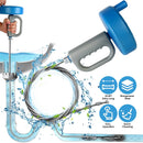 32.8FT Drain Snake Auger Plumbing Snake Hair Clog Remover For Sewer Sink Bathtub Shower Kitchen Bathroom Drain Clog Remover