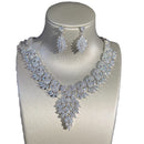Zircon Pendant Necklace Banquet Jewelry Accessories