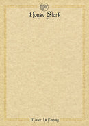 Game of Thrones: House Stark: Desktop Stationery Set (With Pen)