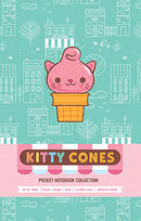 Kitty Cones Pocket Notebook Collection (Set of 3)
