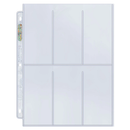 Ultra PRO: Platinum Hologram 6-Pocket Pages - 3-Holes (2.5" x 5-1/4" / 100-Pack)