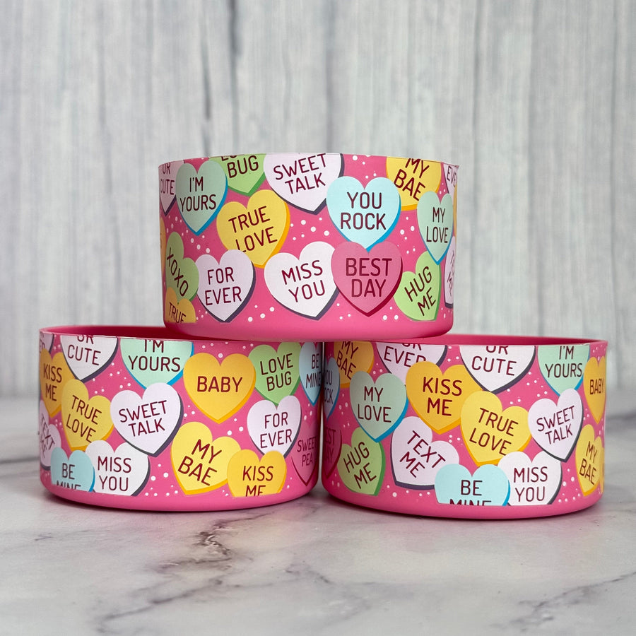 CONVERSATION HEARTS Tumbler Boot