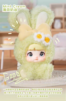 Nommi Baby Sweetheart Bunny Plush Keychain Blind Box - MiBao V8 Series Collectible