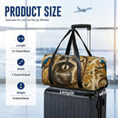 Personalized Woodland Raccoon Duffel Bag with Custom Name ā Baby Travel, Gym & Weekend Bag