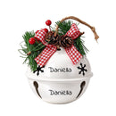Personalized Christmas Jingle Bell Ornament - Add your Name