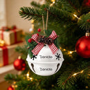 Personalized Christmas Jingle Bell Ornament - Add your Name
