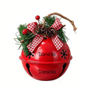 Personalized Christmas Jingle Bell Ornament - Add your Name