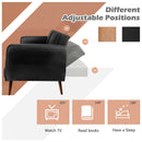 3 Seat Convertible Sofa Bed with Adjustable Backrest for Living Room