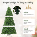 PVC Artificial Christmas Tree Premium Hinged