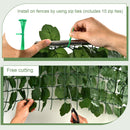 Artificial Ivy Privacy Fence Screen 118 x 39 Inch (4 Pieces)