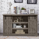Sliding Barn TV Stand Console Table