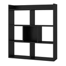 7 Cubes Open-back Bookshelf with Anti-Toppling Devices