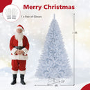 6 Ft Pre-Lit Artificial Christmas Tree with 11 Light Modes