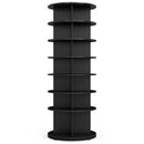 7-Tier Rotating Shoe Rack Tower with 360° Spin - White