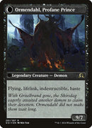 Westvale Abbey // Ormendahl, Profane Prince (PRE-281S) - Shadows over Innistrad Promos: (Double Faced Transform) Foil