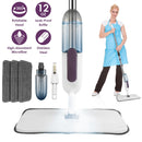 Spray Mop With 3 Machine Washable Microfiber Pads 12OZ Refillable Water Bottle Wet Dry Use Microfiber Mop For Hardwood Ceramic Tiles Laminate Floor Cl
