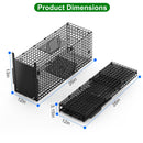 40in Live Animal Trap Cage - Humane Catch & Release