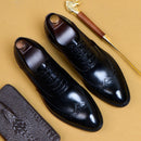 Men's Business Formal Pointed-Toe Oxford Shoes
