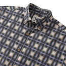 Men's Hawaiian Shirt Urban Sophistication Plaid Cotton Button-down Long Sleeve Aloha Shirt