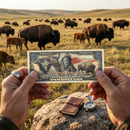 250th Anniversary $2 Bill – Black Eagle, Indian Chief & Bison