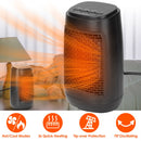 1500W Ceramic Space Heater with Oscillation & Tip-Over Protection