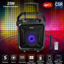Portable Wireless Party Speaker with Disco Lighting