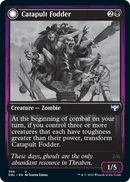 Catapult Fodder // Catapult Captain (DBL-366) - Innistrad: Double Feature: (Double Faced Transform) Foil