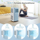 3-in-1 10000 BTU Air Conditioner with Humidifier and Smart Sleep Mode