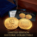 America’s Last Penny: 24KT Gold-Plated Penny with Certificate