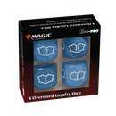 Ultra PRO: Loyalty Dice Set - 22MM Deluxe with 7-12 (Island)