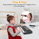 37-Key Electronic Keyboard with Microphone for Kids