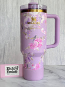 LSF Happy Thoughts Purple Tumbler Boot