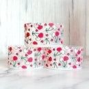 Clear Cherry Love Tumbler Boot -fits 20-40oz New! Red pink