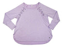 Ideology Women's Plus Size Tie-Detail Top Lilac Moon