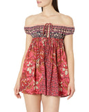 Free People Bali Mariposa Dress, Strawberry Combo, Medium